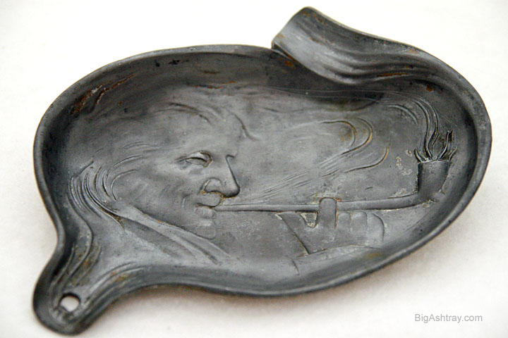 Antique Pipe or Cigar Ashtray Civil War Era Bradley & Hubbard