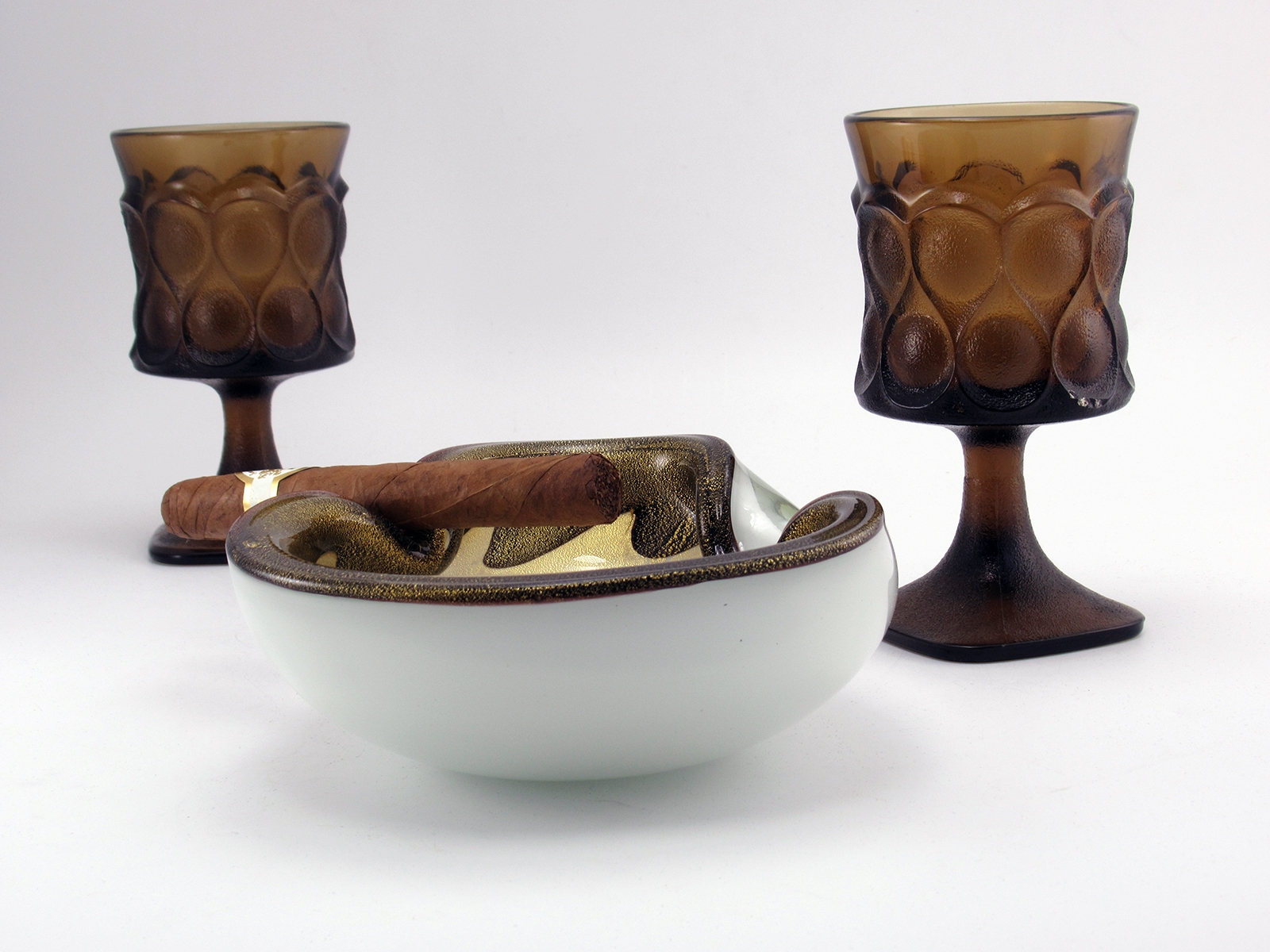 Alfredo Barbini Murano Art Glass Ashtray Cigar Bowl - Image 5