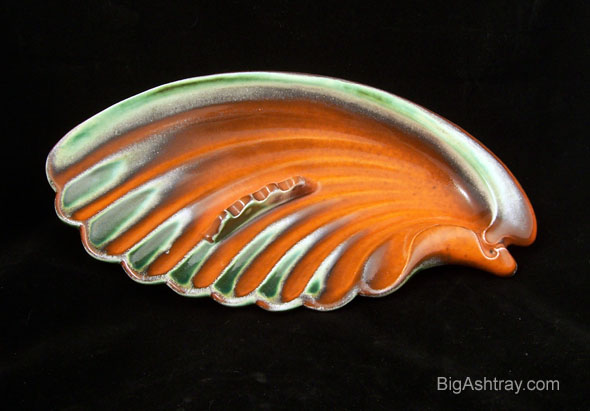 Beautifully Glazed Pottery Ashtray by Haeger USA - Image 2