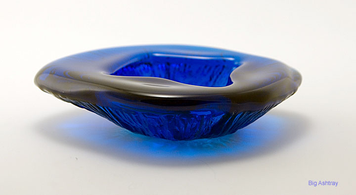 Blenko Freeform Art Glass Ash Bowl - Image 3