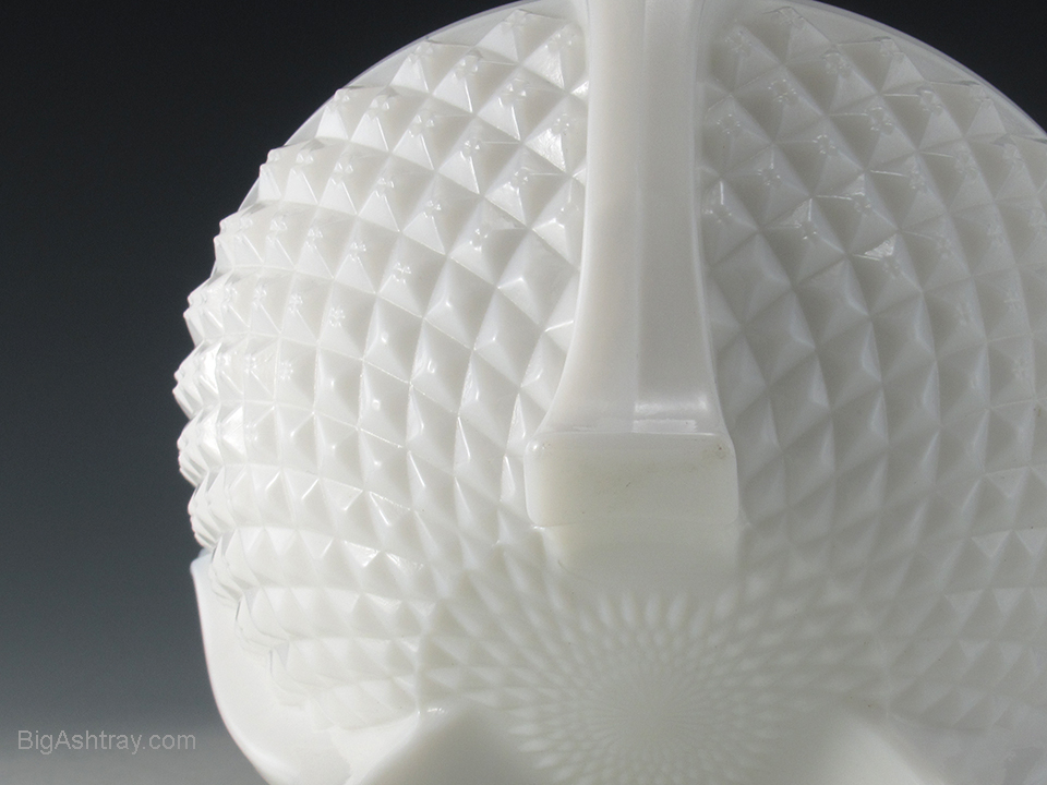 Cigar Ashtray Westmoreland Glass Tripod English Hobnail Vintage - Image 5