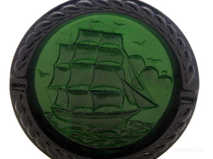 Eighteenth Century Sailing Ship Six Pound Ashtray - Image 2