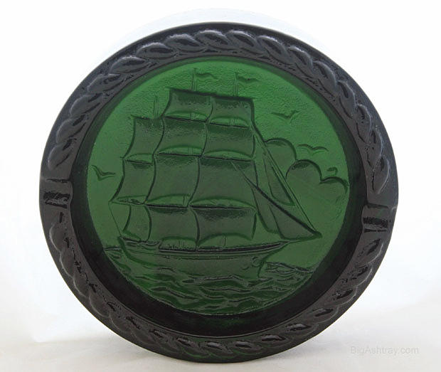 Eighteenth Century Sailing Ship Six Pound Ashtray