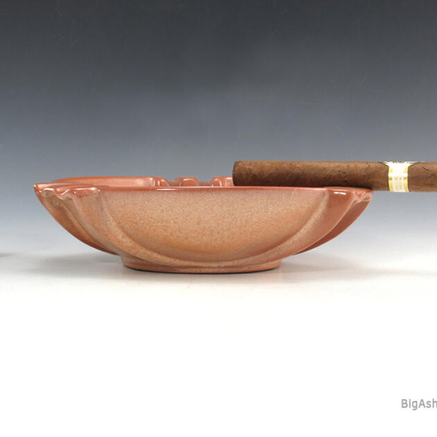 Vintage Frankoma Ashtray Bowl in Plainsman Peach Mountain