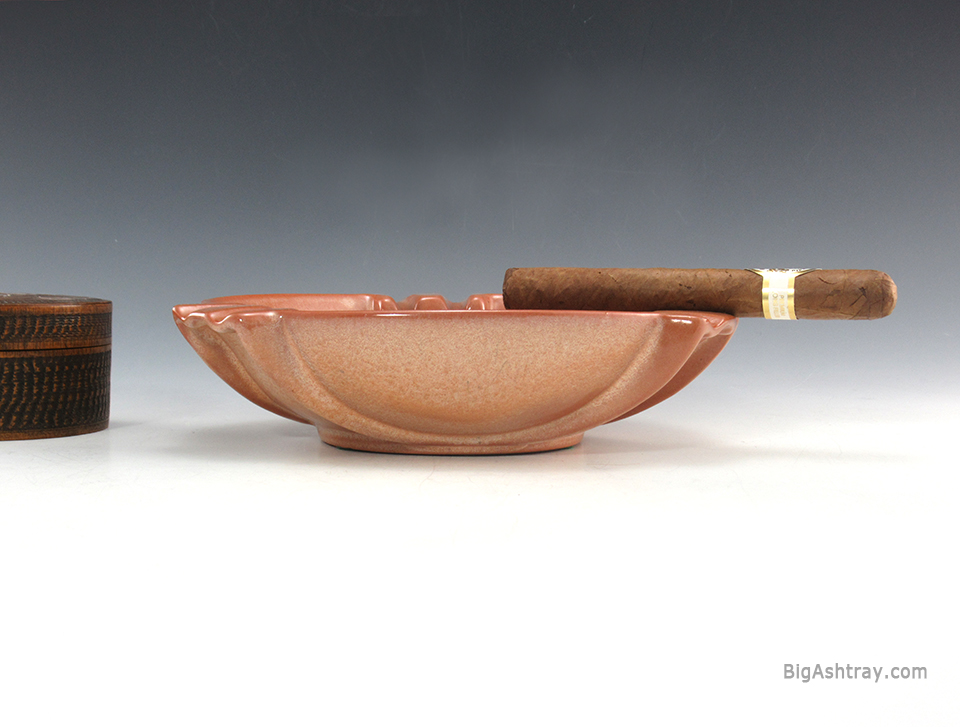 Vintage Frankoma Ashtray Bowl in Plainsman Peach Mountain