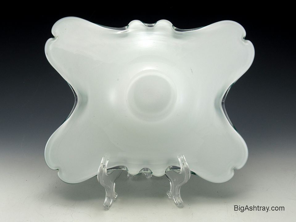 Fratelli Toso Murano Glass Vortex Butterfly Ashtray Bowl - Image 4