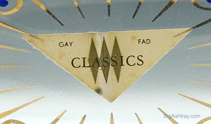Gay Fad Atomic Era Art Glass Ashtray - Image 3