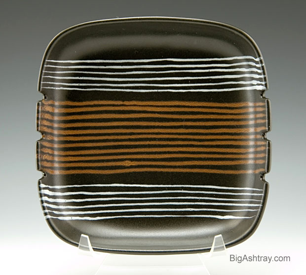 Glidden Pottery Eames Era Stoneware Ashtray