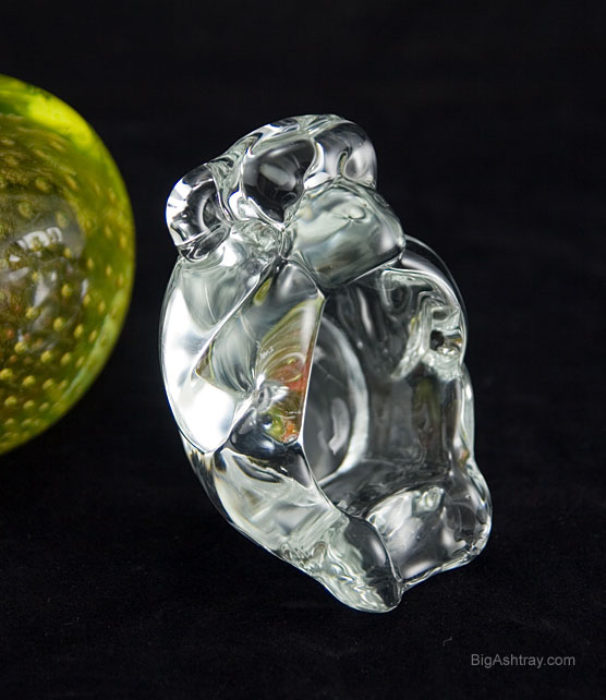 Great Ape Primate Cigar Rest Vintage Quality Crystal - Image 4