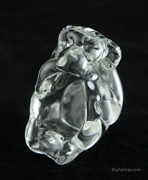 Great Ape Primate Cigar Rest Vintage Quality Crystal - Image 3
