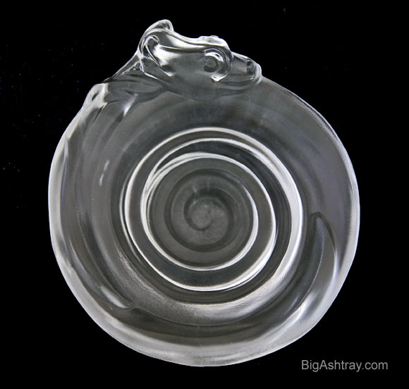 Imperial Cathay Scarce Satin Glass Dragon Bowl