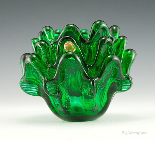 Italian Art Glass Stacking Retro Bowl Ashtrays (Copy)