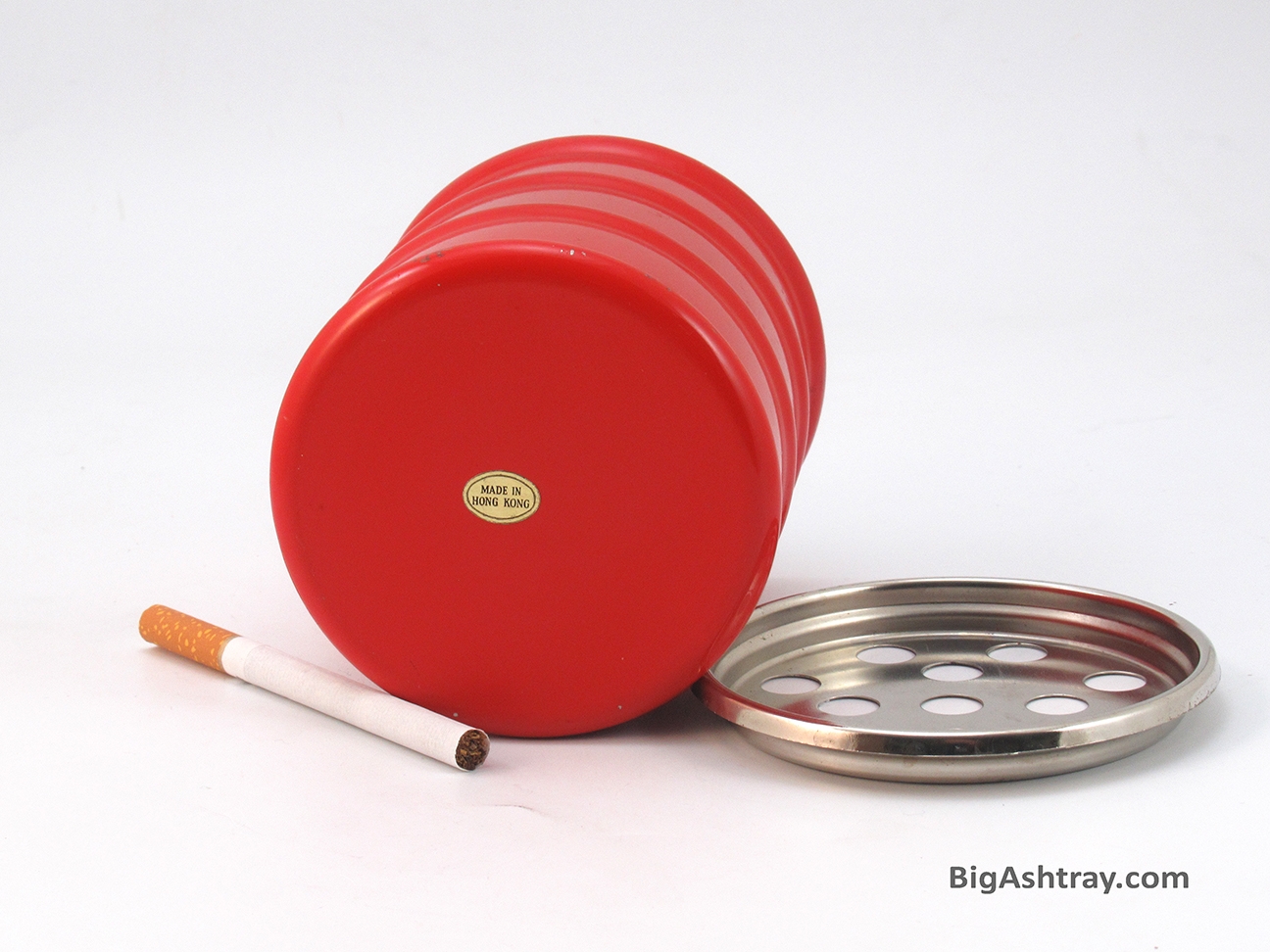 Jet Fuel Dangerous Ashtray Barrel Can Vintage Hong Kong - Image 4