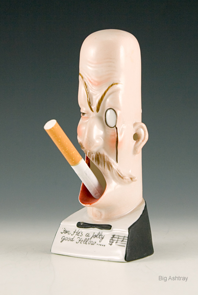 Jolly Good Fellow Gag Ashtray