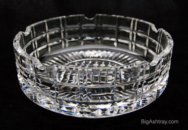 Large Waterford Crystal Cigar Bowl Lead Crystal