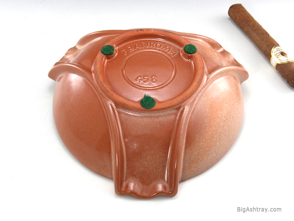 Vintage Frankoma Ashtray Bowl in Plainsman Peach Mountain - Image 3