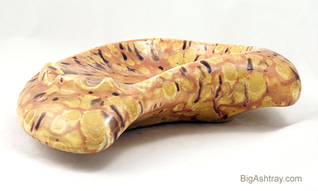 Mid Century Cave Man Decor Ashtray - Image 2