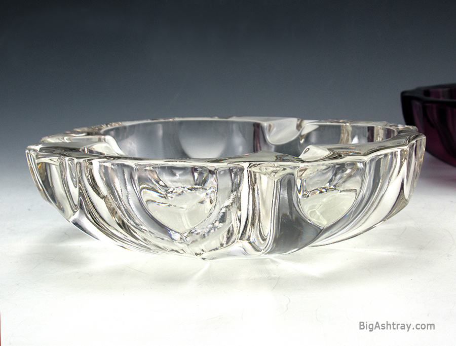Mid-Century Elegant Crystal Ashtray by Tiffin - Image 3