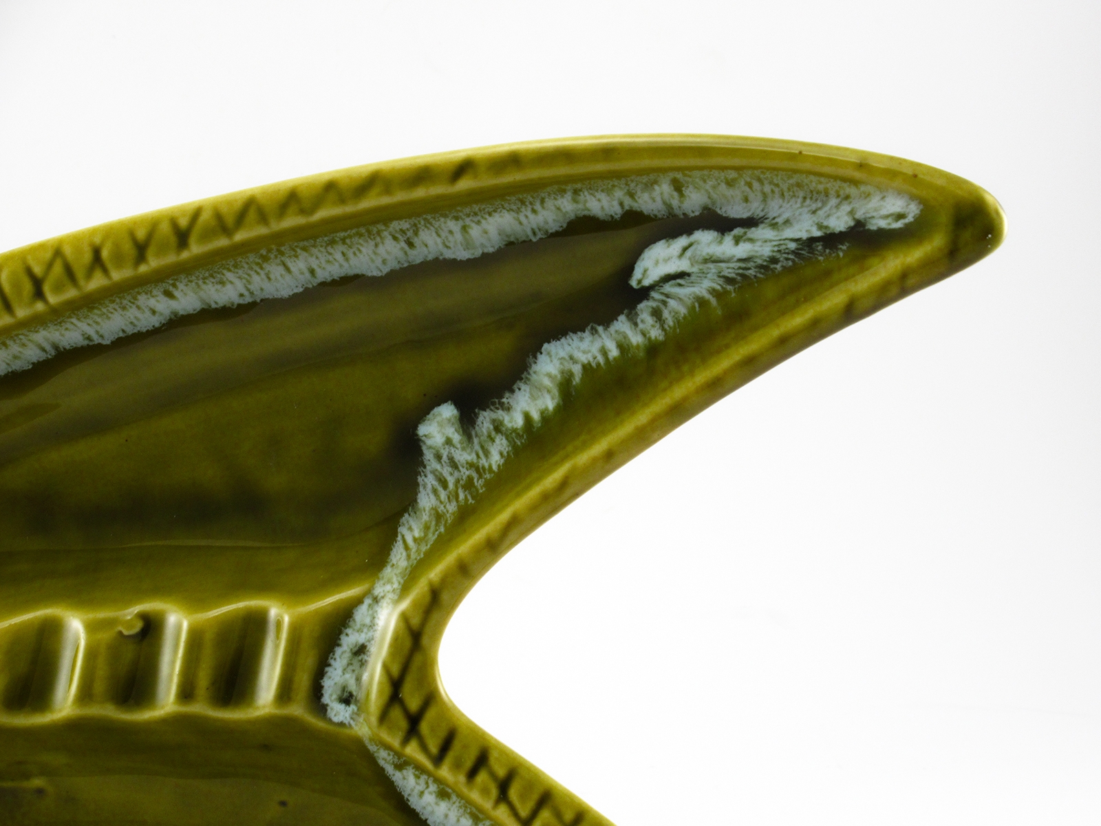 Mid-Century Modern Boomerang Ashtray Made in the U.S.A. - Image 3