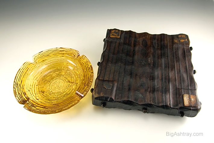 Retro Renaissance Castle Ashtray - Image 3