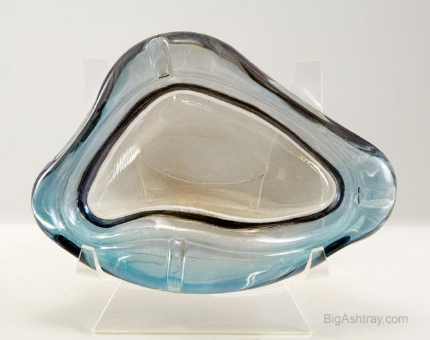 Retro Swedish Modern Lustre Ashtray