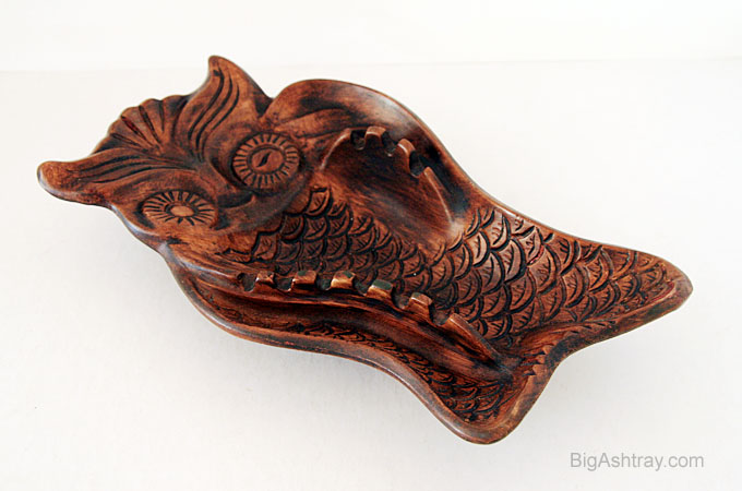Retro Vintage Owl Decor Ashtray - Image 3