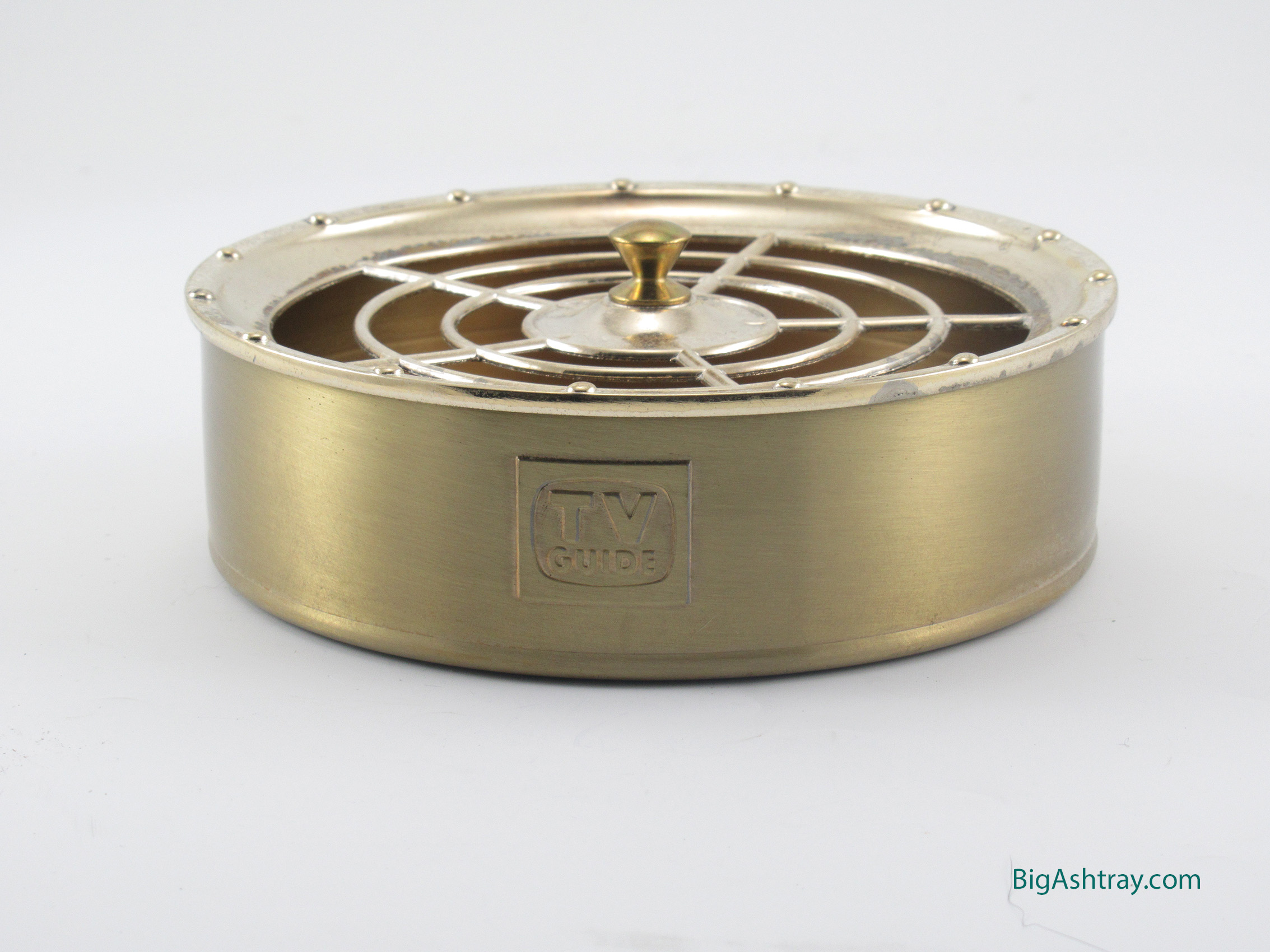 Authentic Retro T.V. Guide Promotional Ashtray Can - Image 5