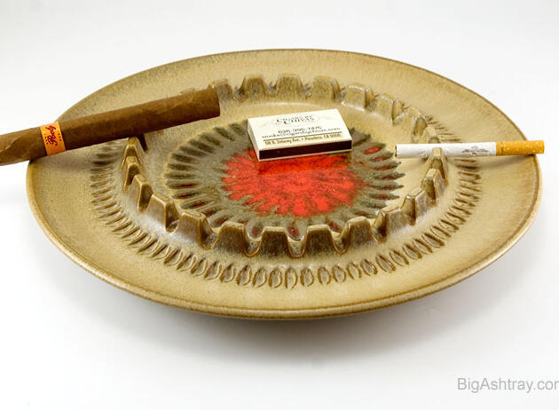 Robert Maxwell Stoneware Party Ashtray