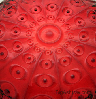 Ruby Yesteryear Bullseye Cigar Ashtray - Image 3