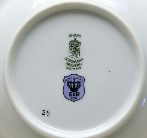 Schumann Arzberg of Germany Porcelain Birds Ashtray - Image 3