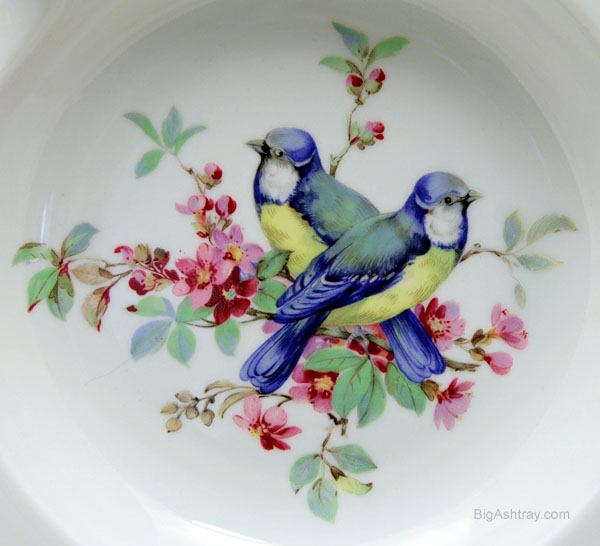 Schumann Arzberg of Germany Porcelain Birds Ashtray - Image 2
