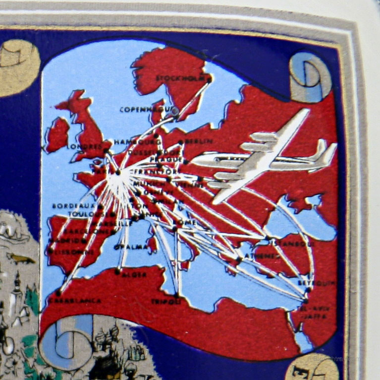 Vintage Air France Cigar Lounge Ashtray - Image 3