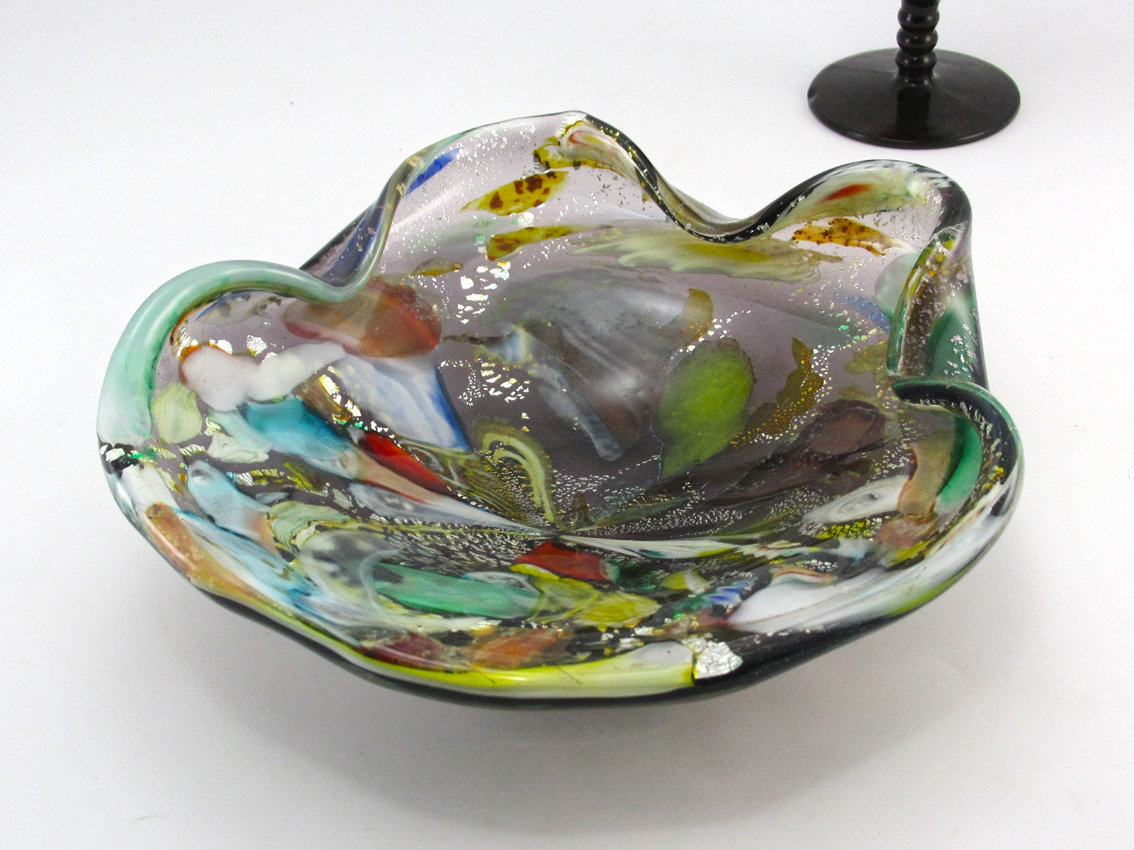 AVeM Murano Art Glass Oyster Shell Cigar Bowl 1950's - Image 3