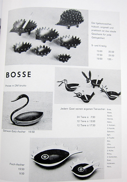 Retro Modern Hedgehog Ashtray Set - Image 5