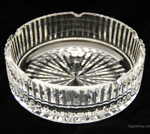 Waterford Cigar Ashtray Vintage Cut Irish Crystal